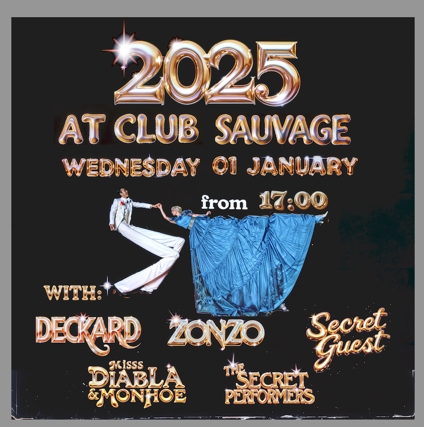 Glove 2025 at Club Sauvage poster