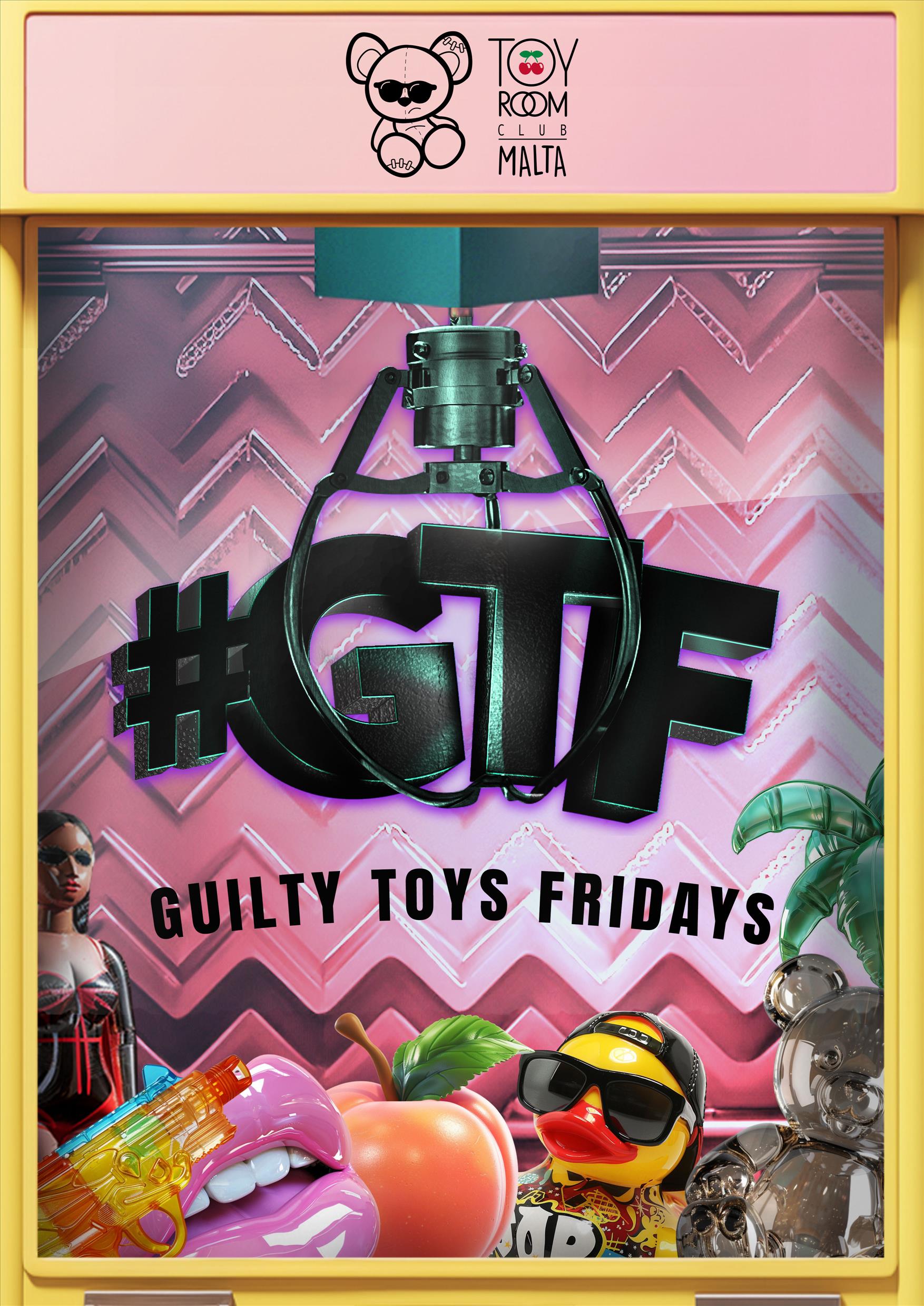 Guilty Toys Fridays - Affiliate poster