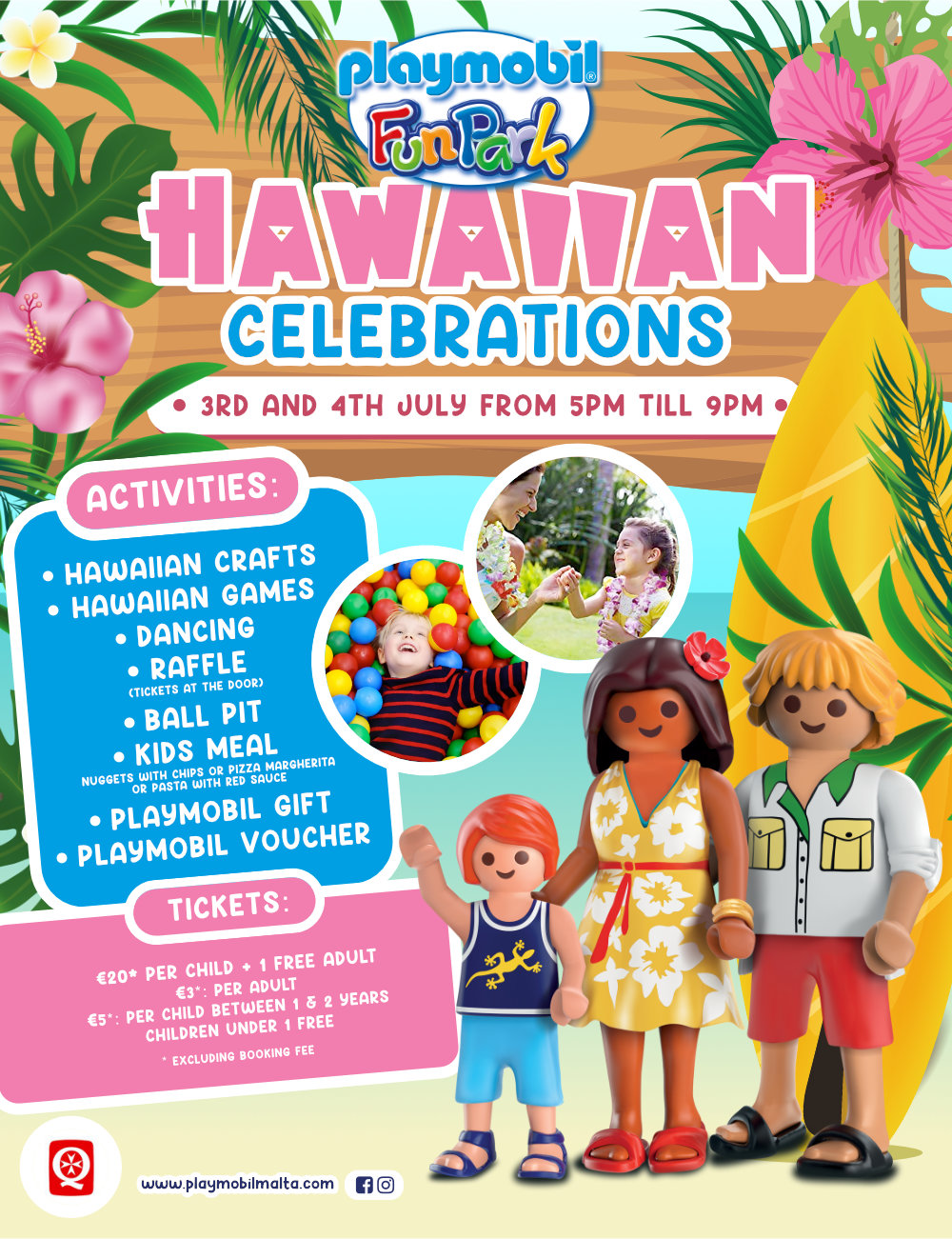 Hawaiian Celebrations poster