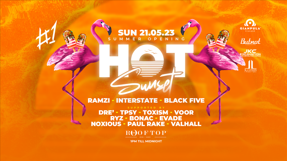 Hot Sunset #1 poster