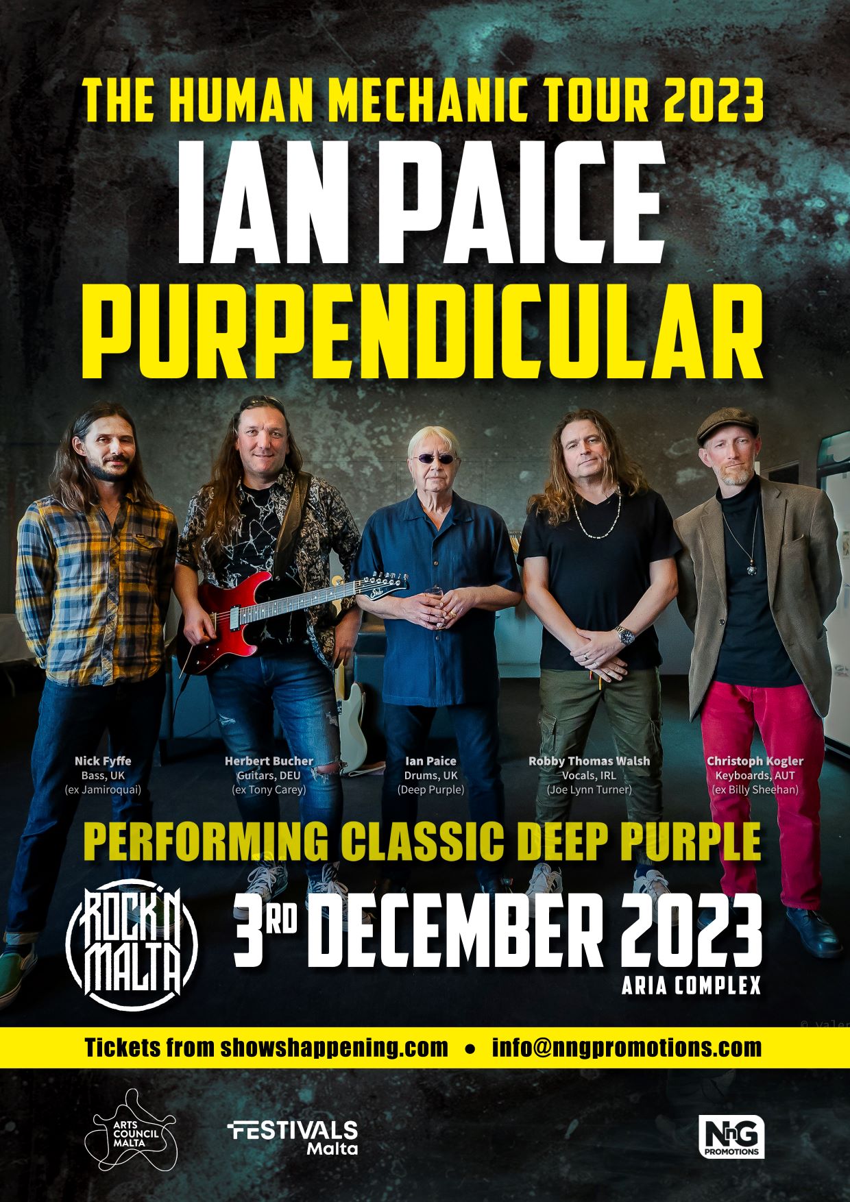 Ian Paice Ft Purpendicular poster