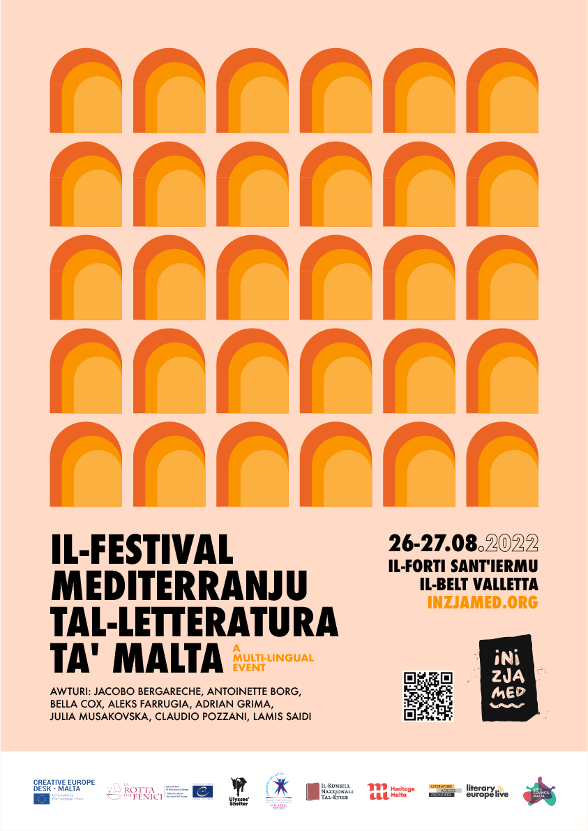 Il-Festival Mediterranju tal-Letteratura ta' Malta poster