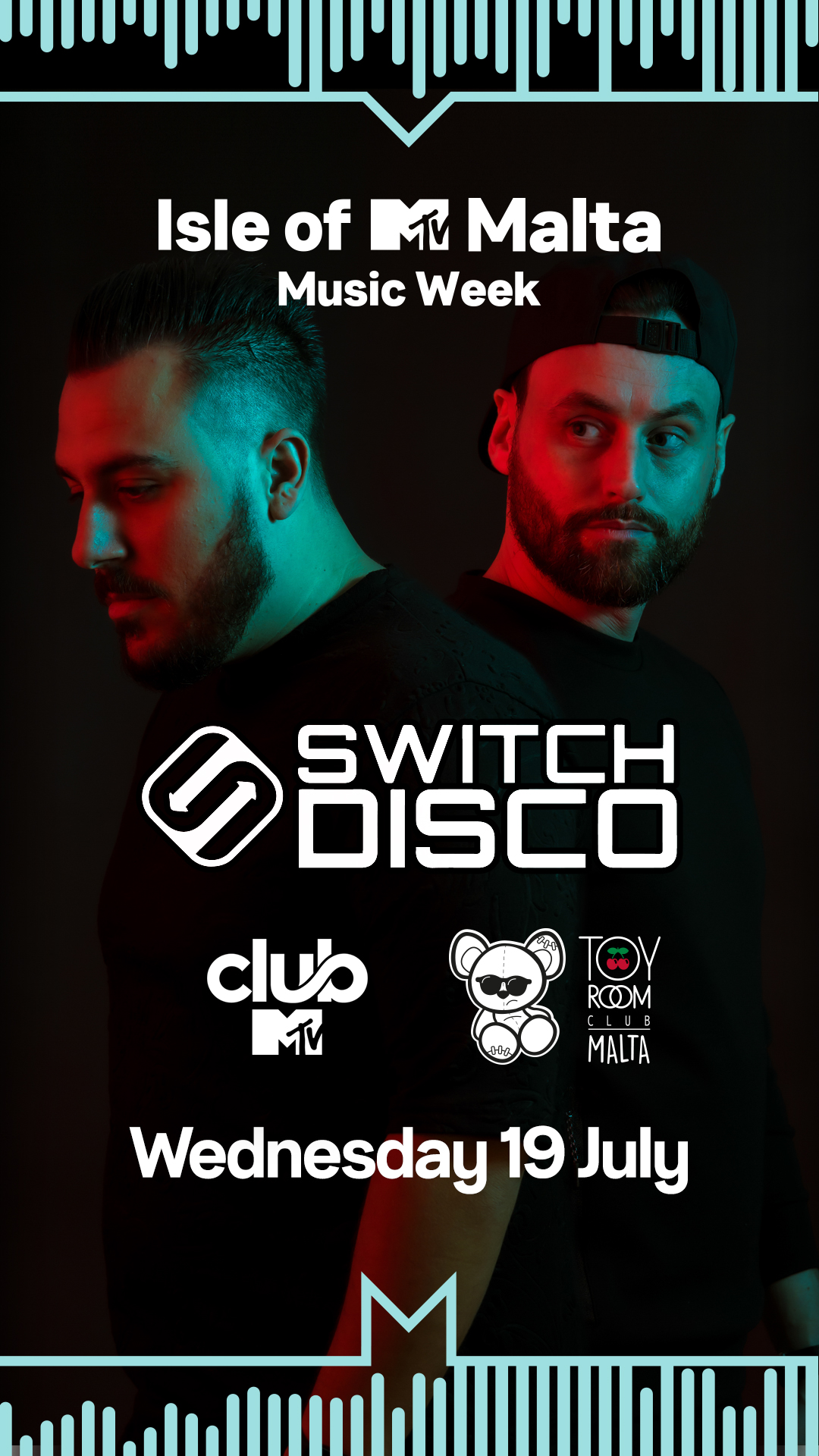 IOMTVMMW - Club MTV presents Switch Disco poster