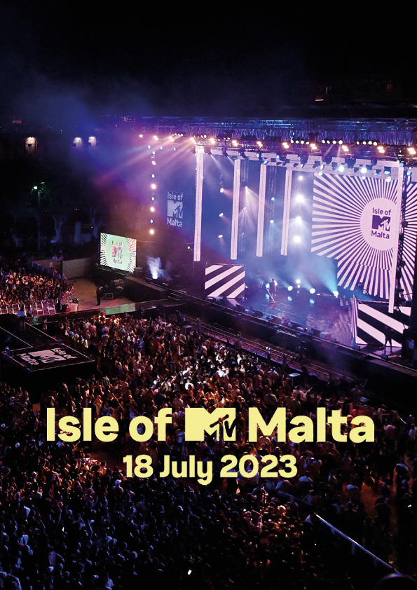 Isle of MTV Malta 2023 poster