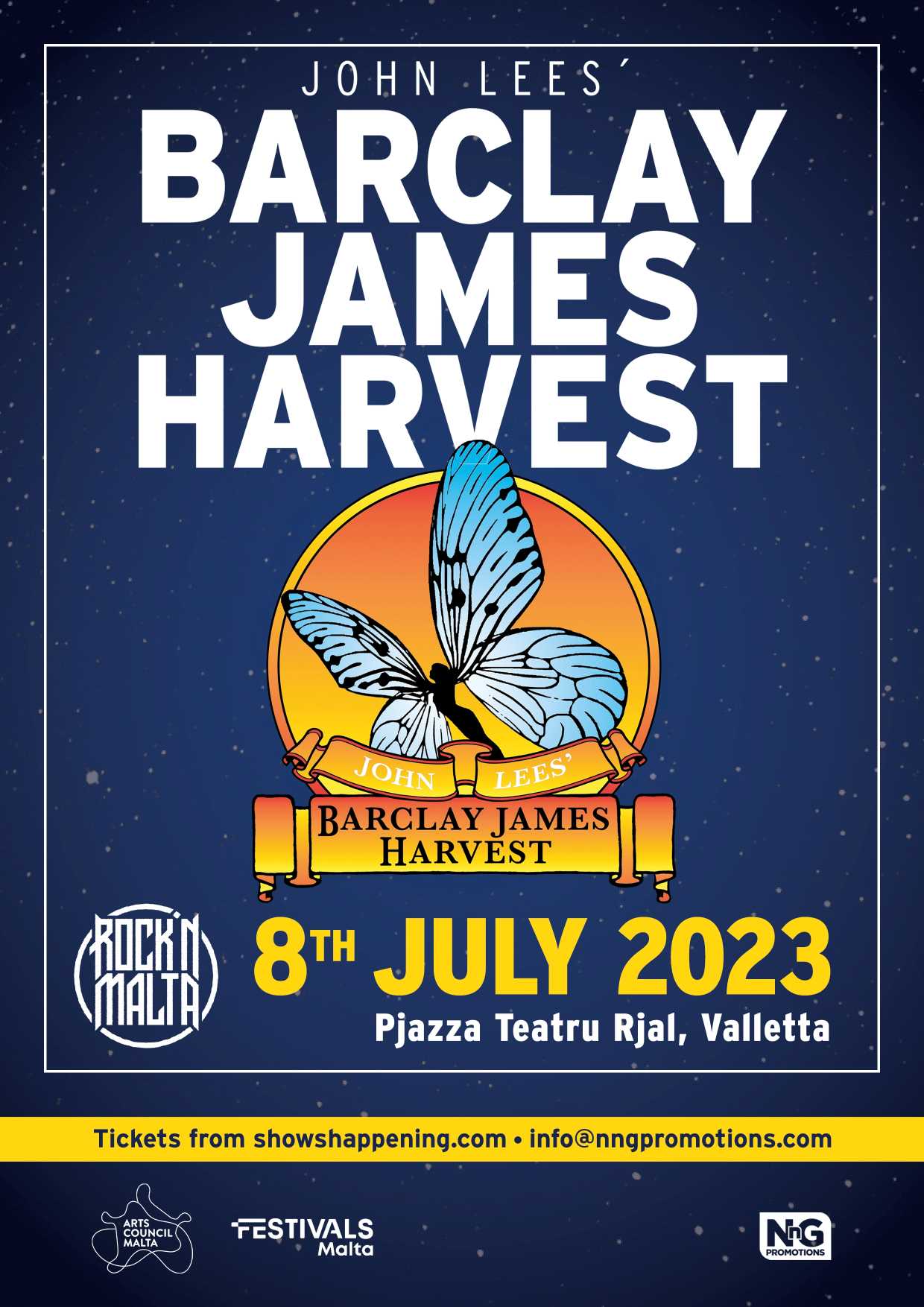 John Lee's Barclay James Harvest poster