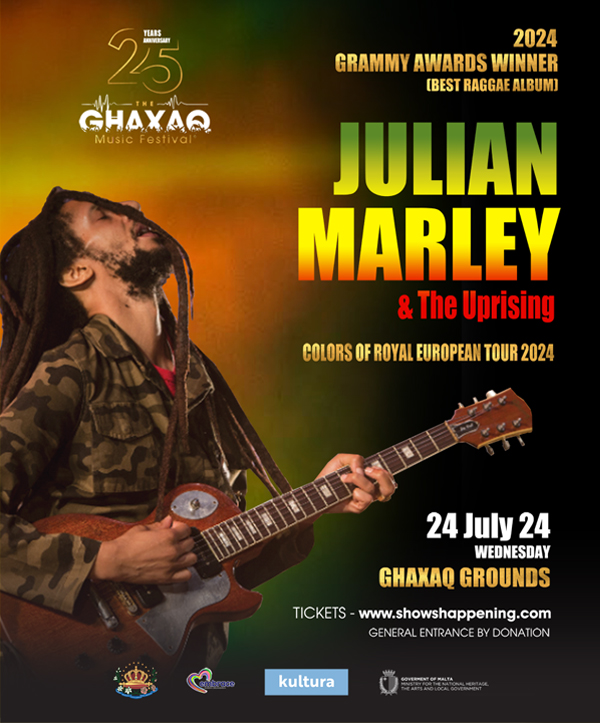 Julian Marley & The Uprising poster