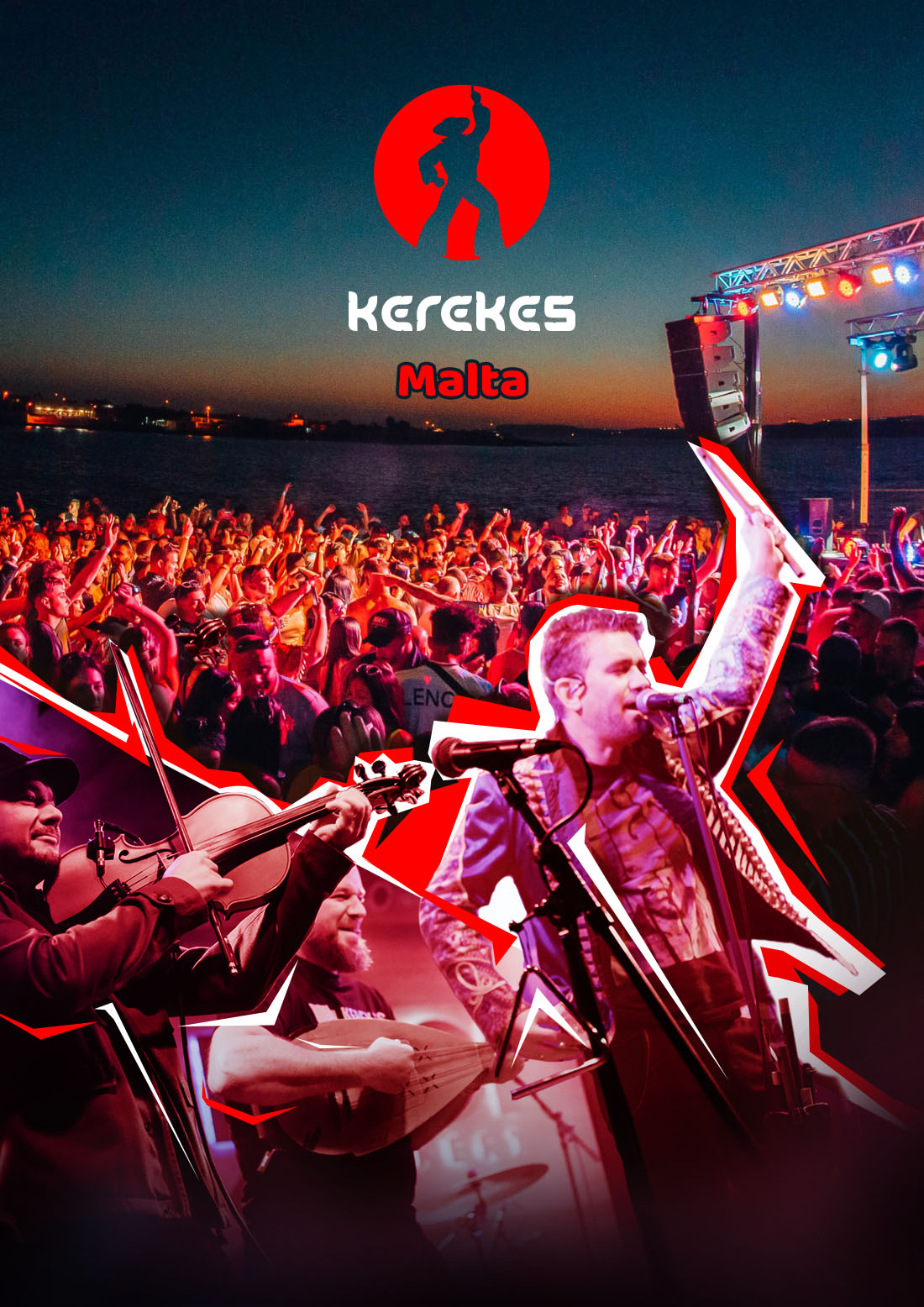 Kerekes Band ethno funk party at Tortuga Beach  - 25.10.2024 Malta