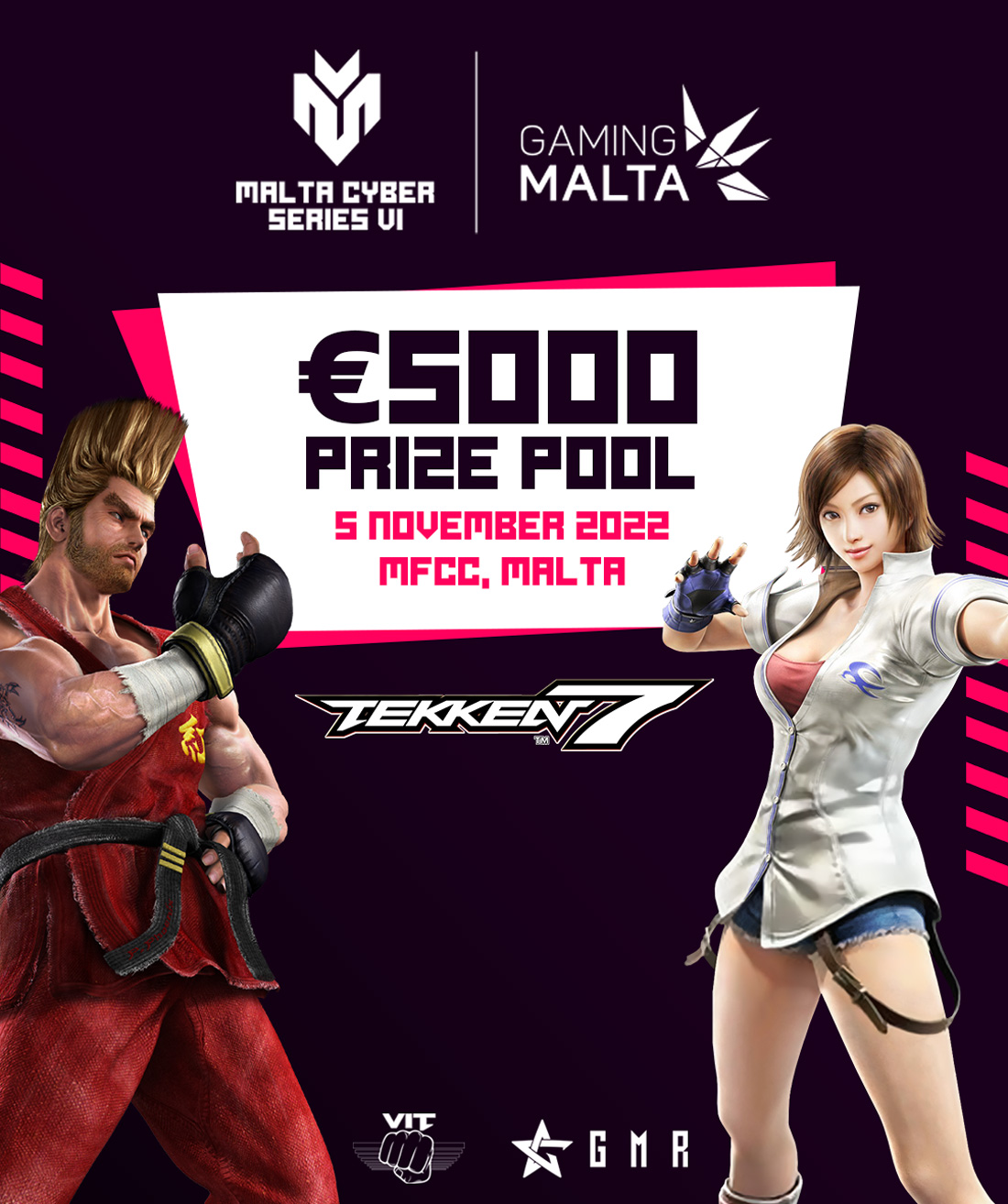 Malta Cyber Series VI: Tekken 7 Tournament (Playcon Edition) poster