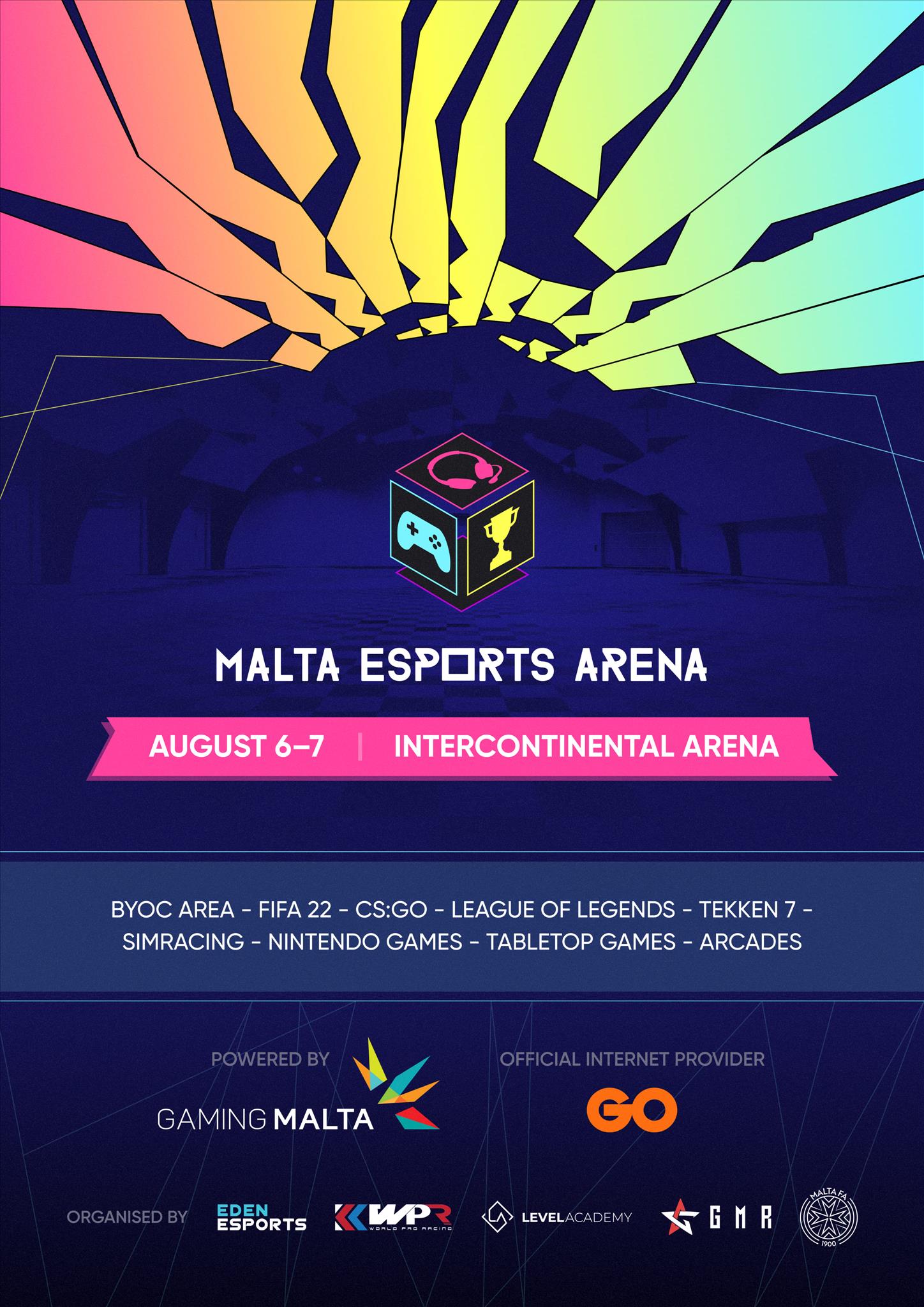Malta Esports  Arena poster