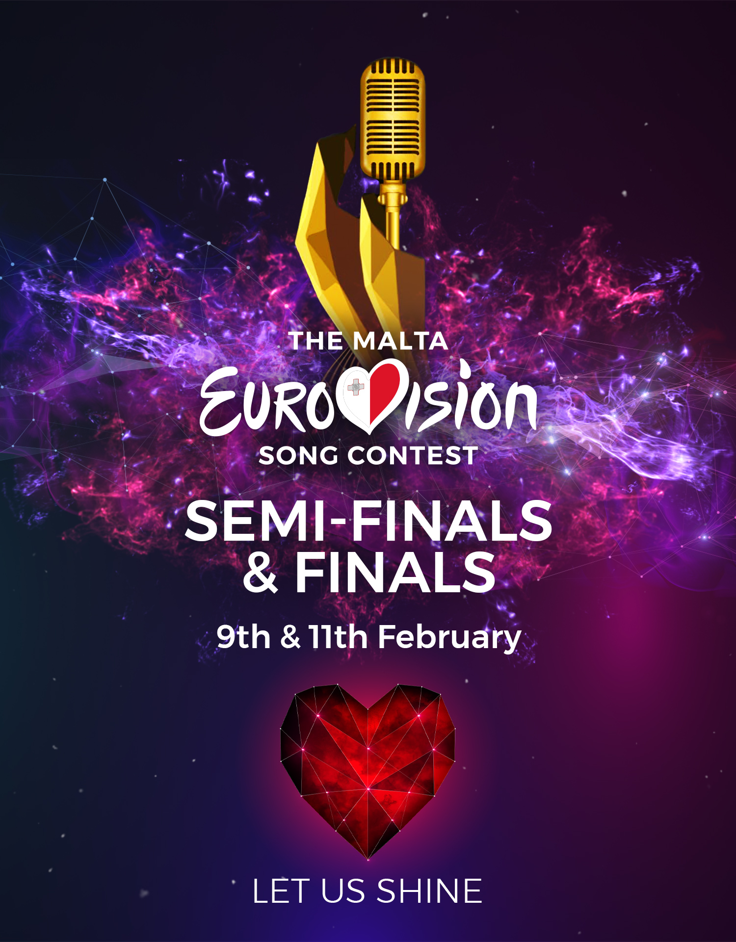 Malta Eurovision Song Contest 2023 poster