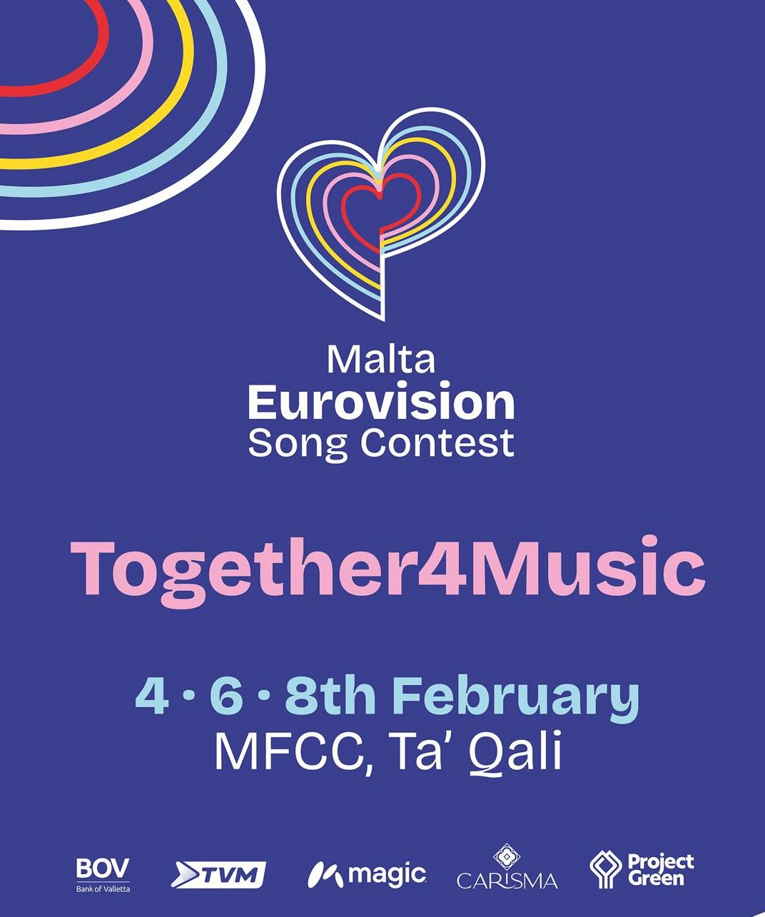 Malta Eurovision Song Contest 2025 poster