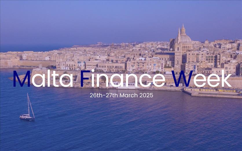 Malta Finance Week 2025 poster