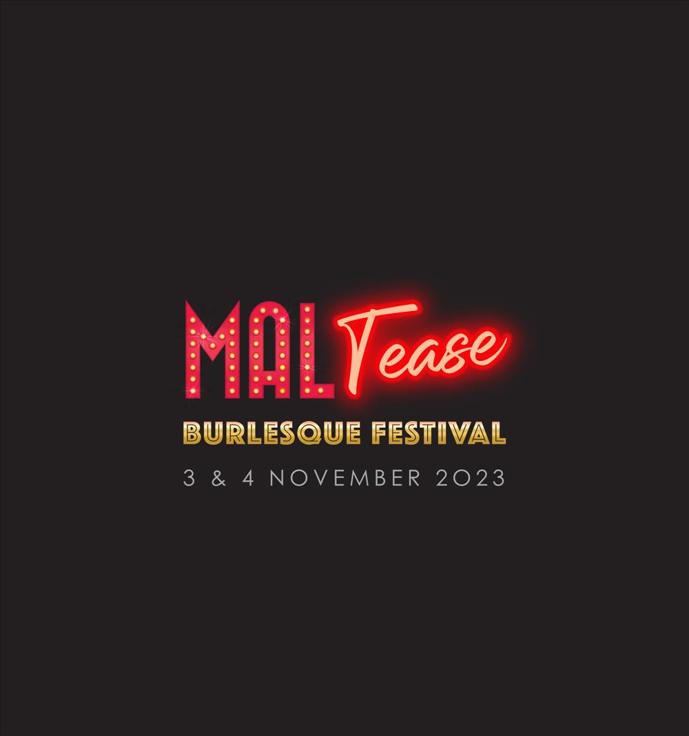 MalTease Burlesque Festival 2023 poster