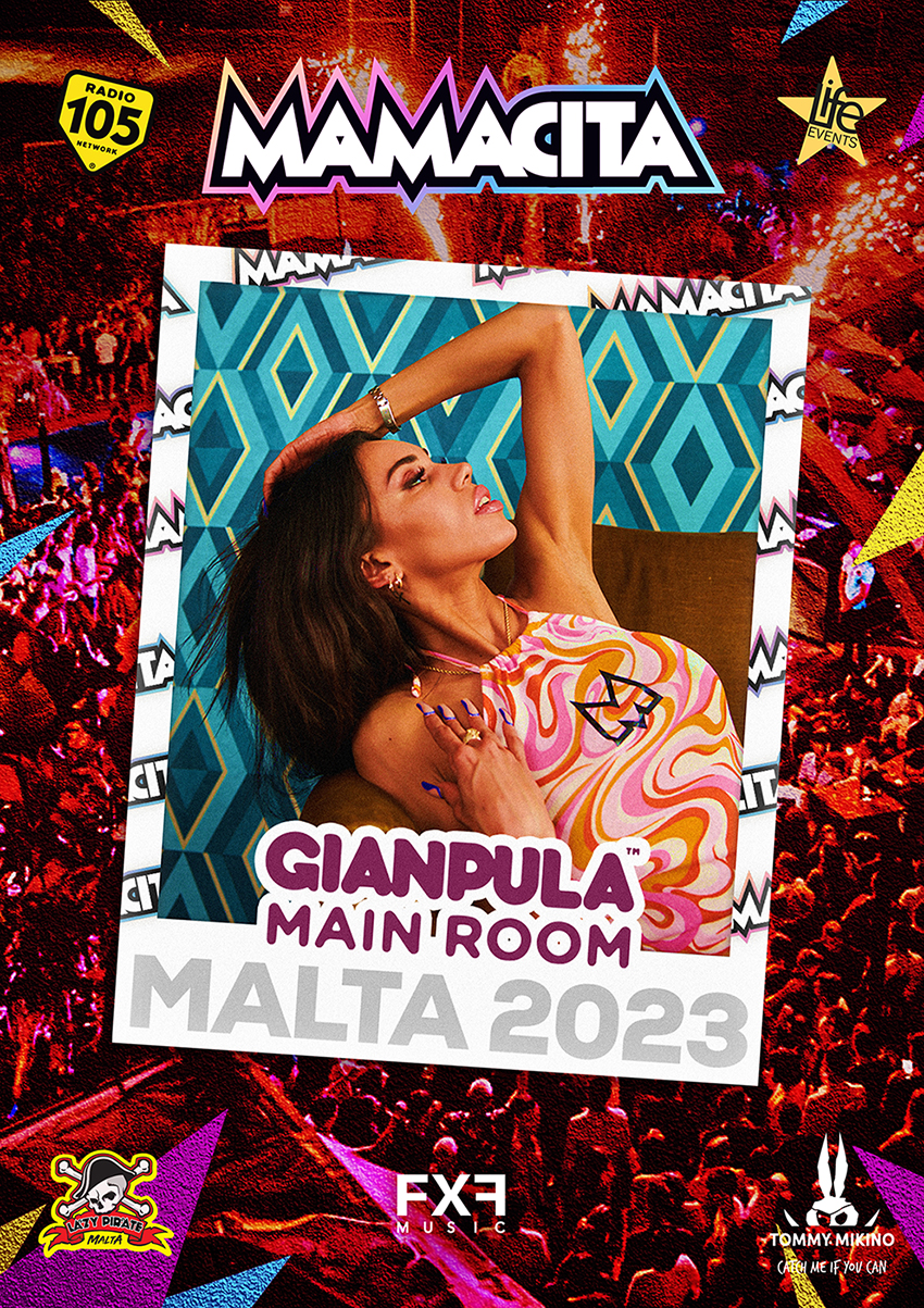 MAMACITA HIPHOP & REGGAETON • GIANPULA MAIN ROOM • MALTA - SUMMER 2023 poster