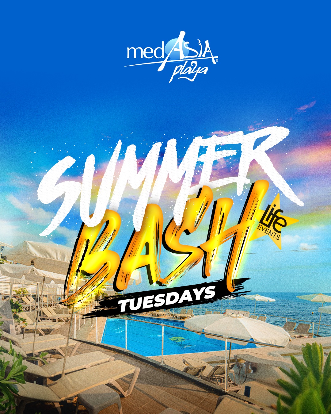MedAsia Pool Party poster