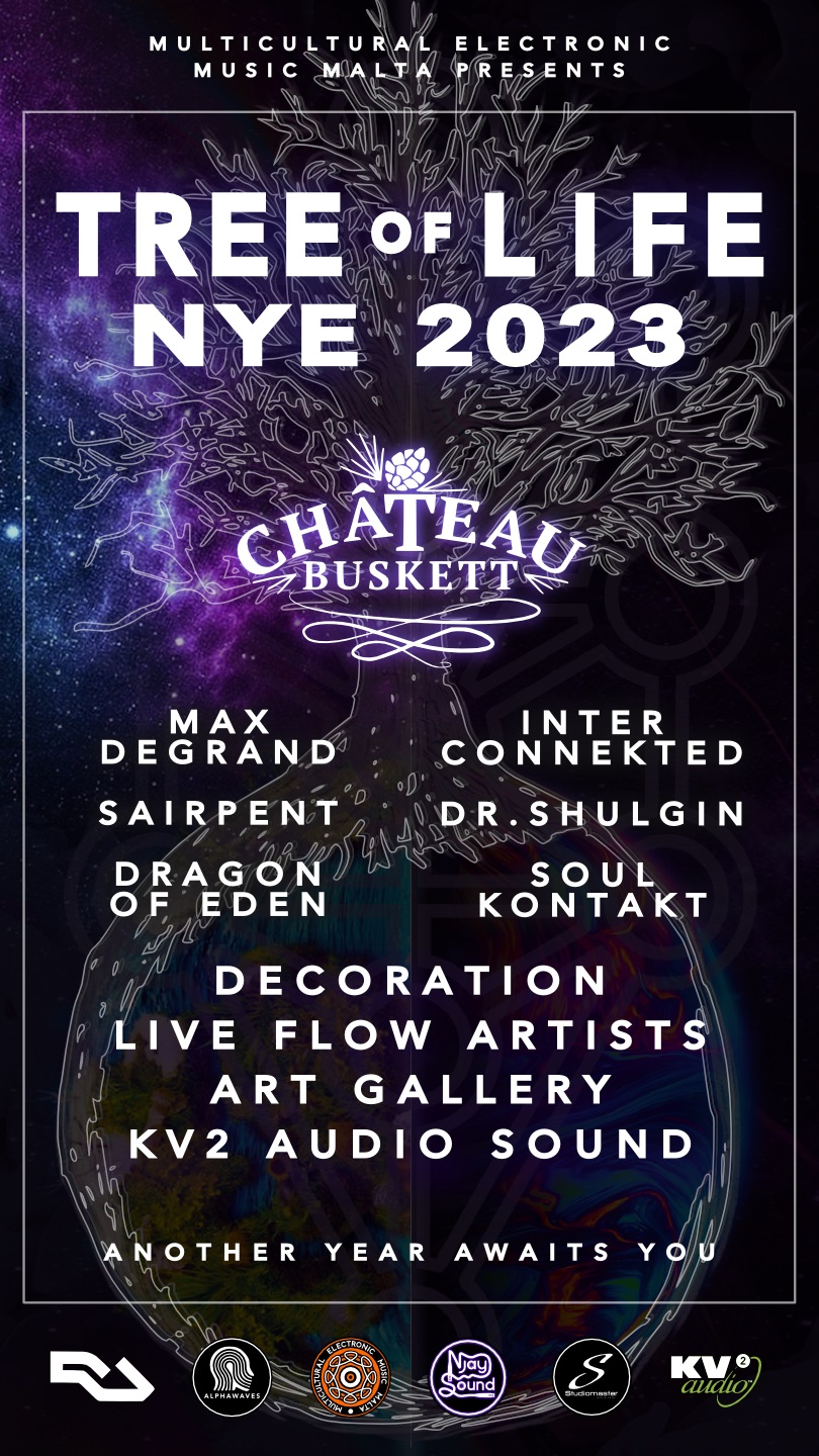 MEMM - NYE 2023 - TREE of LIFE [2 STAGES FESTIVAL] poster