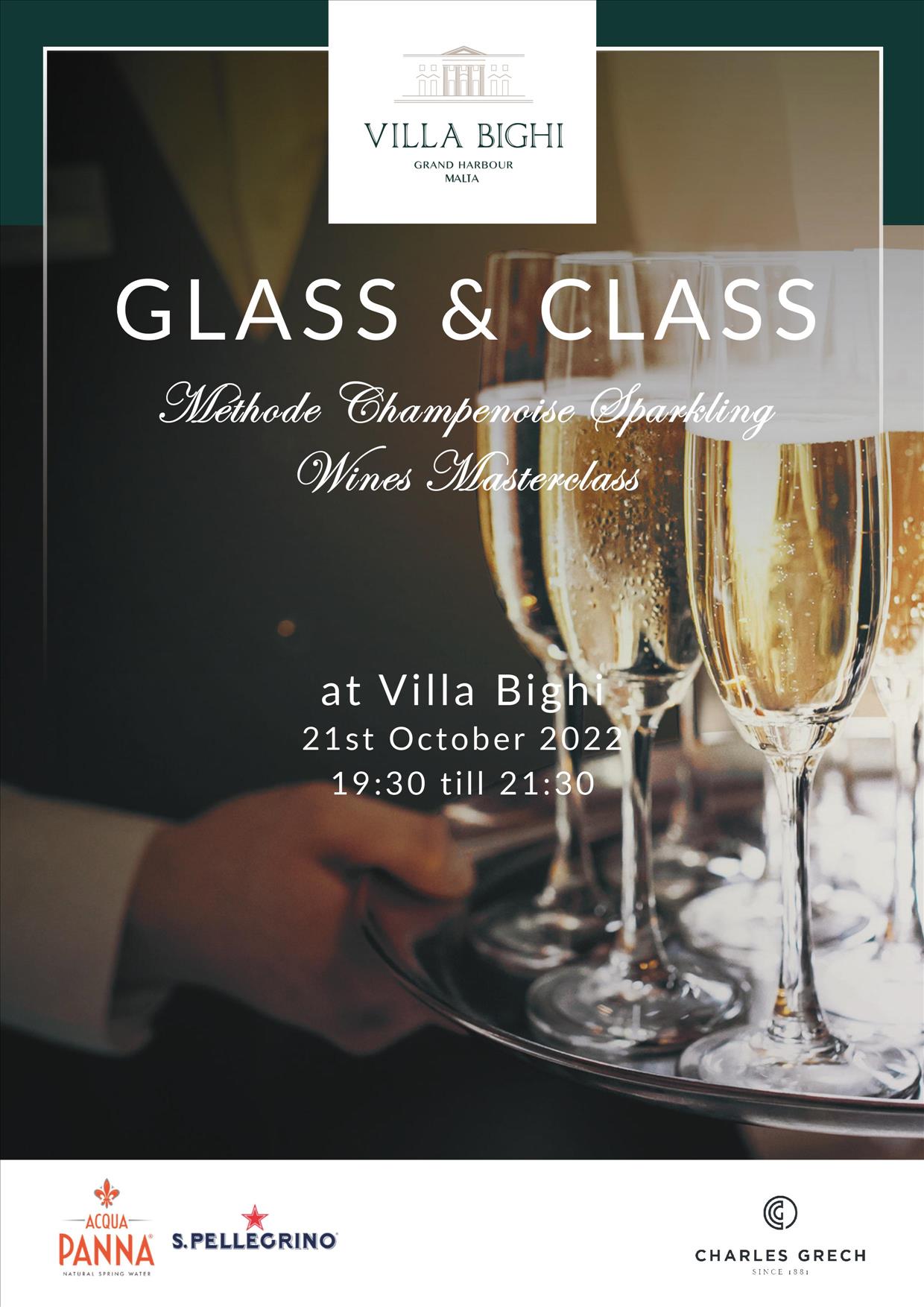 Methode Champenoise Sparkling Wines Masterclass poster