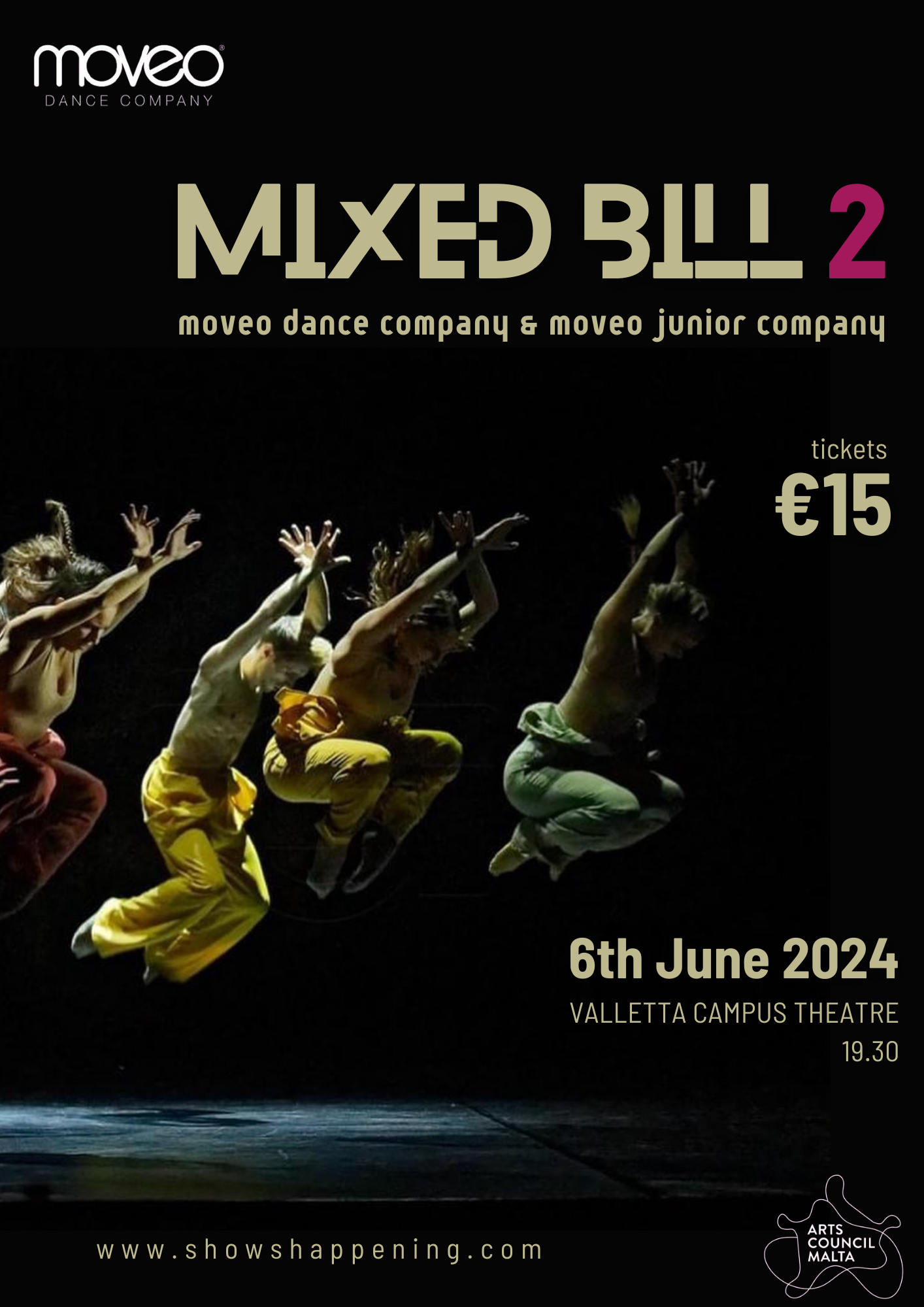 Mixed Bill 2 by Moveo Dance Company poster