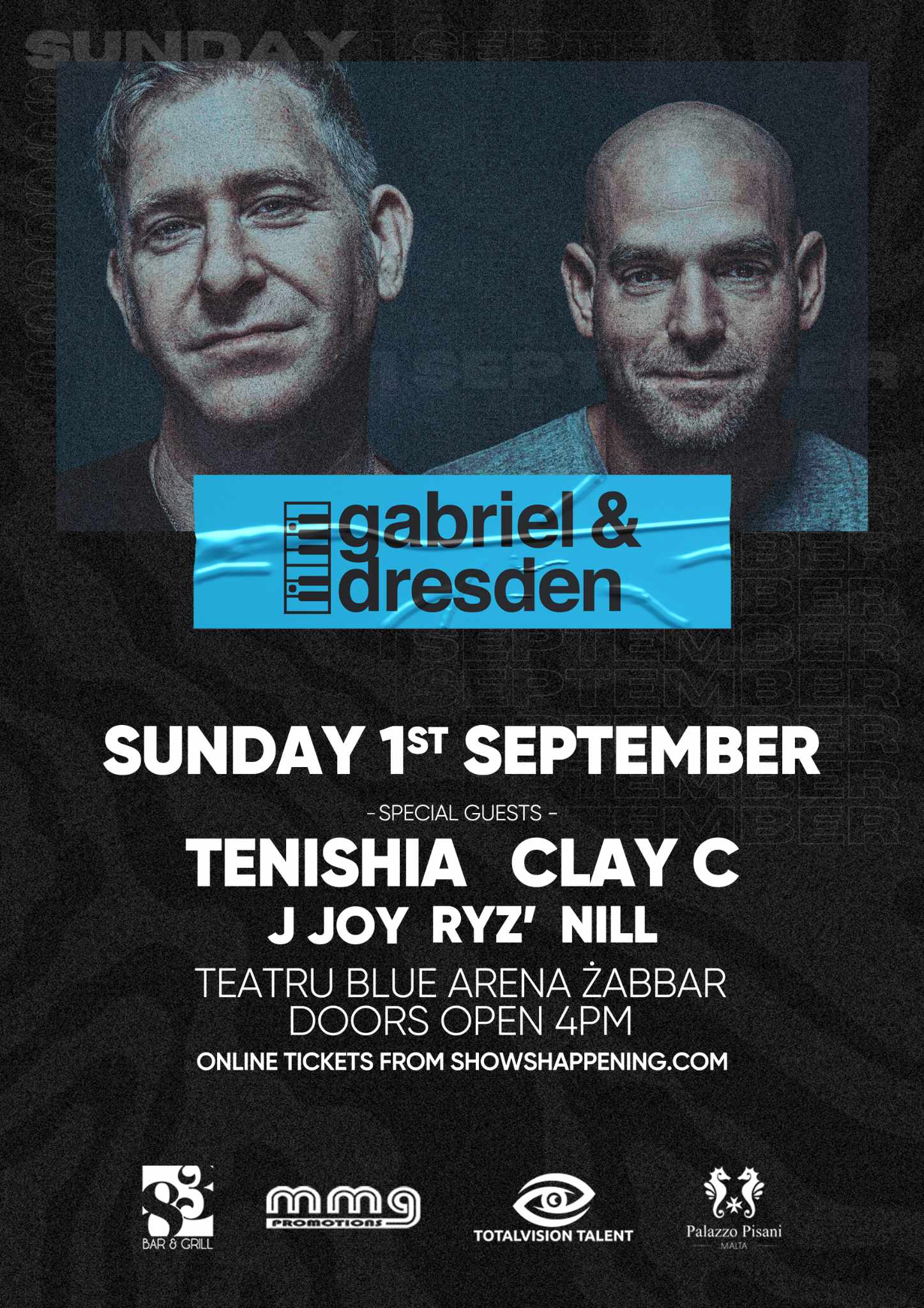 MMG Promotions presents: Gabriel & Dresden