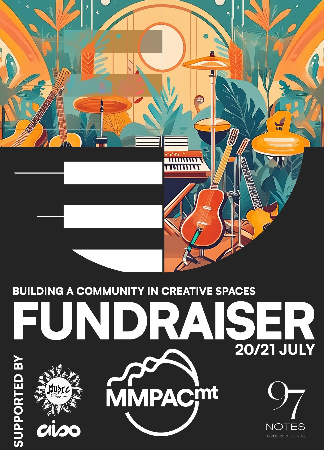 MMPAC Fundraiser Event @97Notes, Valletta poster