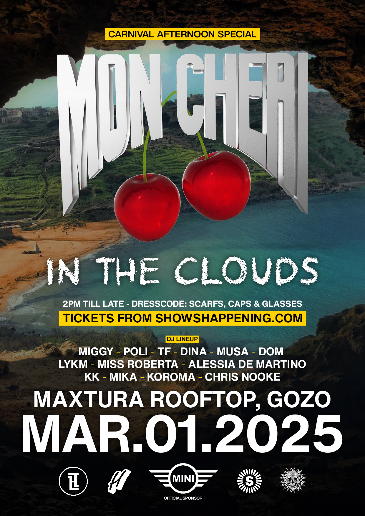 MON CHERI GOZO CARNIVAL AFTERNOON SPECIAL AT MAXTURA