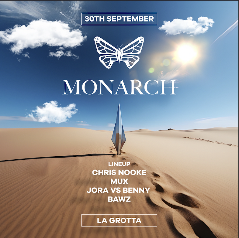Monarch | Sands of Time | La Grotta poster
