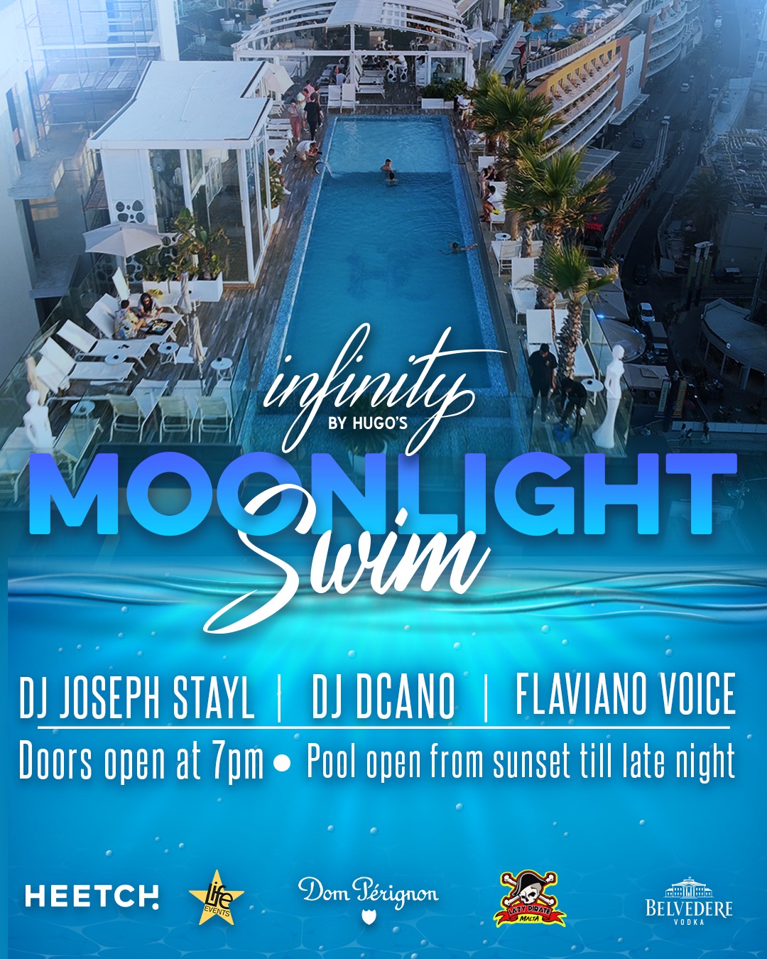 Moonlight Swim Infinity By Hugo's poster