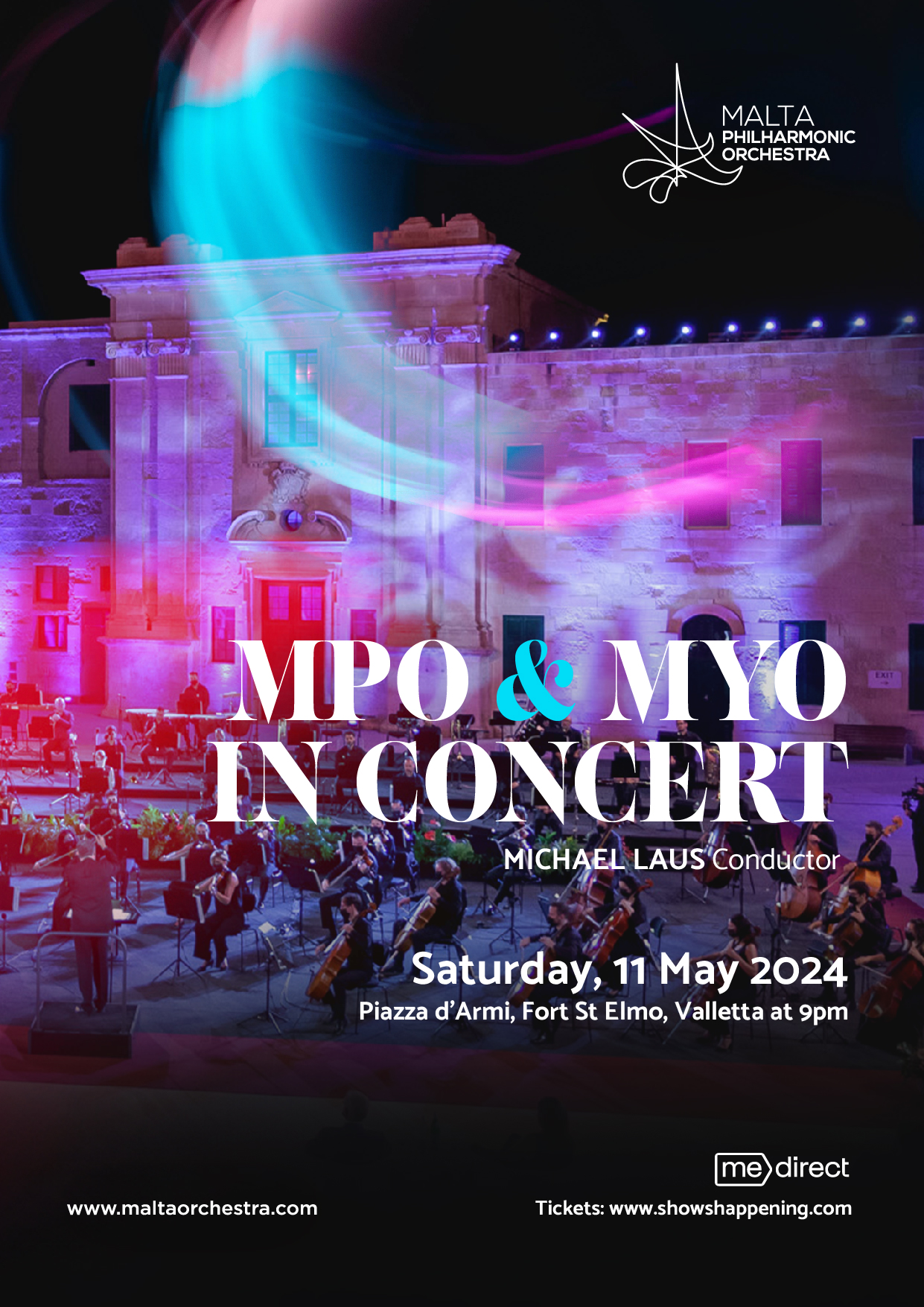 MPO-MYO in concert poster