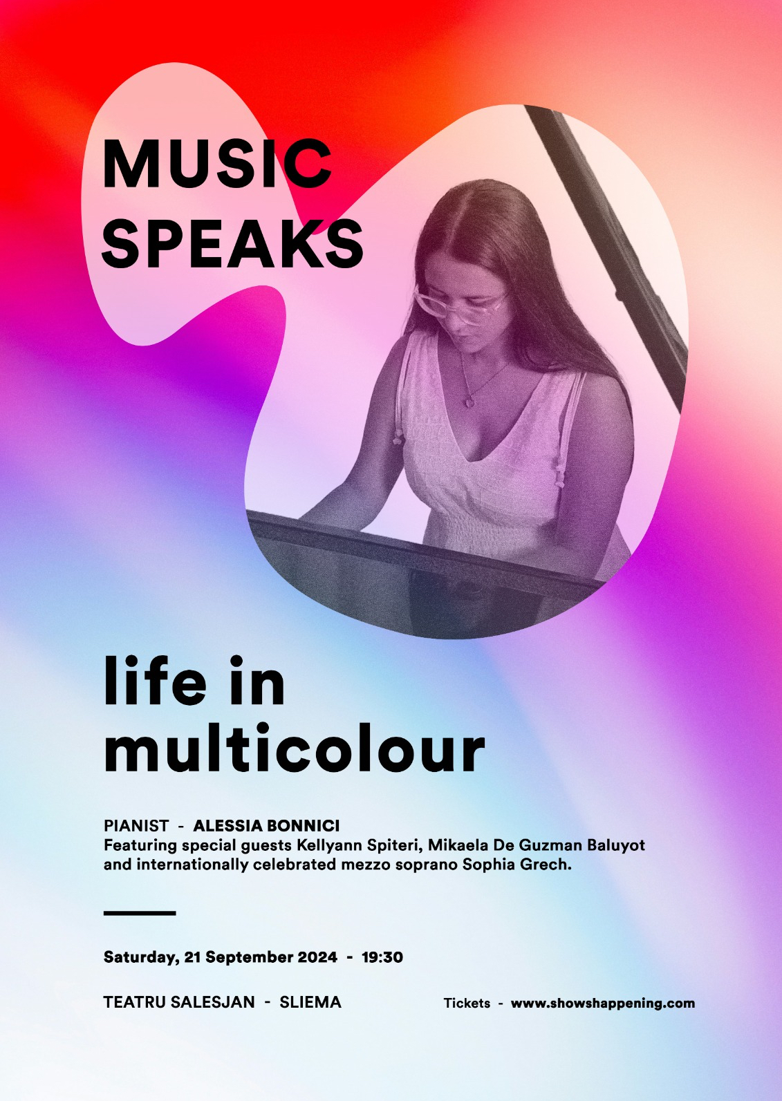 Music Speaks: Life in Multicolour poster