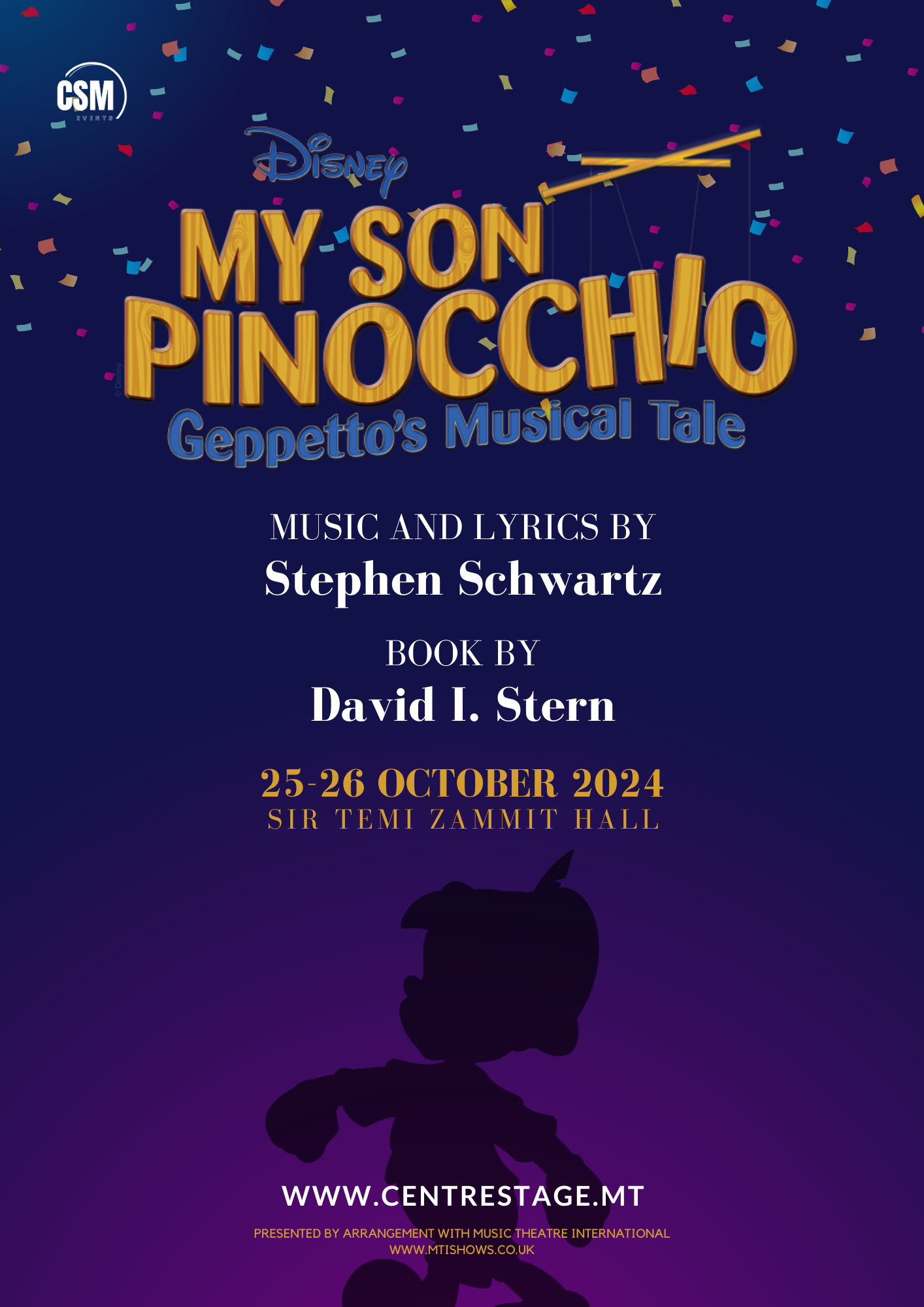 My Son Pinocchio - Geppetto's Musical Tale