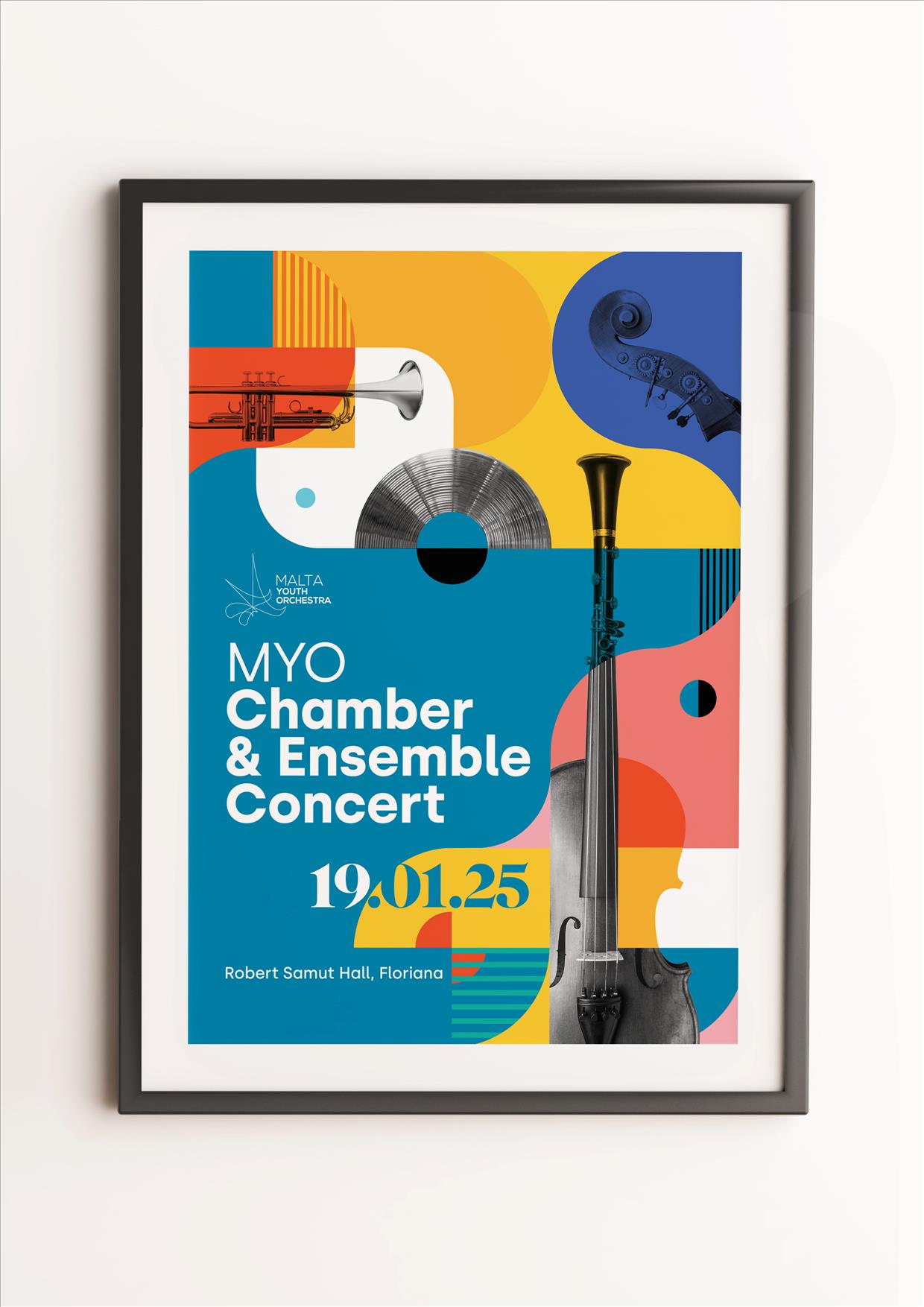 MYO Chamber and Ensemble Concert poster