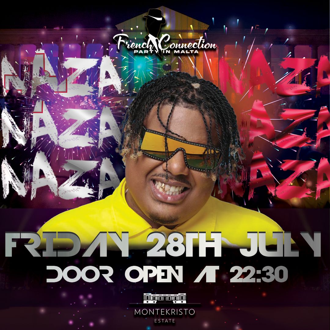 NAZA IN MALTA - 28 July 2023 poster