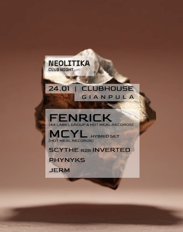 Neolitika Club Night // Fenrick, MCYL