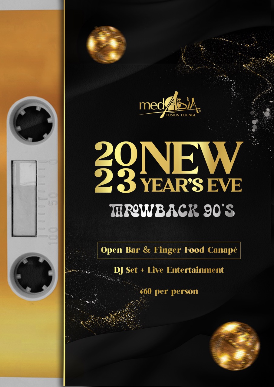 New Year's Eve at MedAsia Fusion Lounge poster