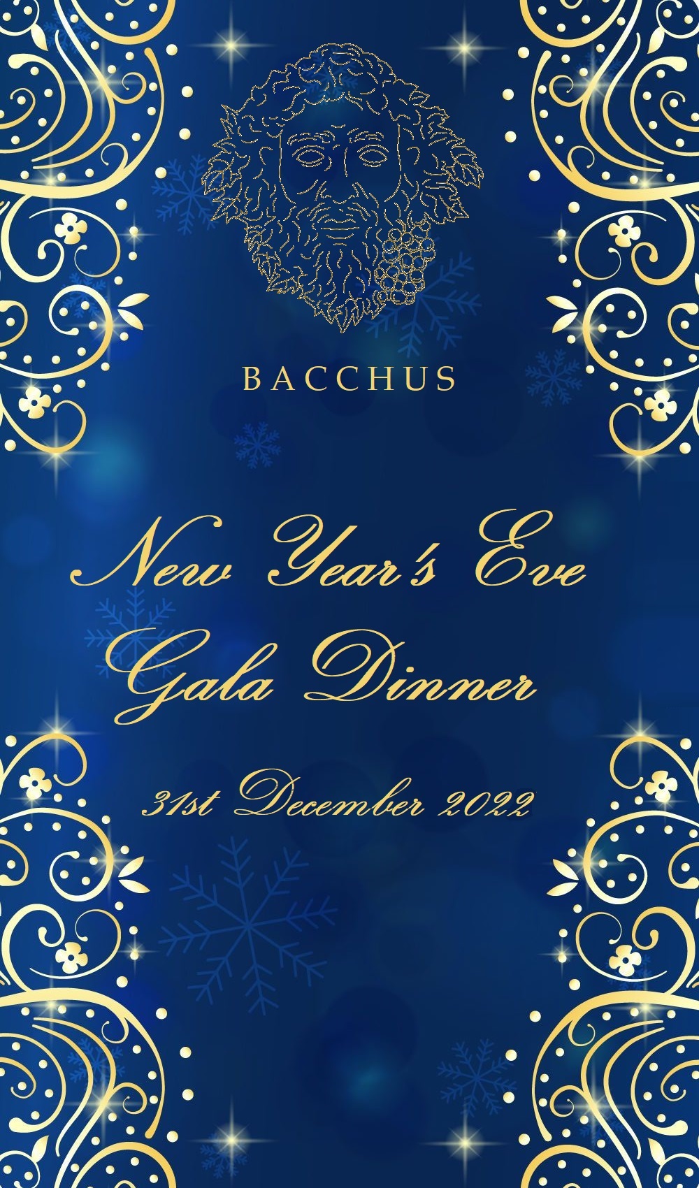NEW YEARS EVE GALA NIGHT @ BACCHUS - MDINA poster