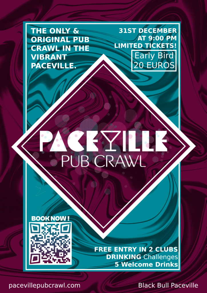 New Year's Eve Paceville Pub Crawl 2024