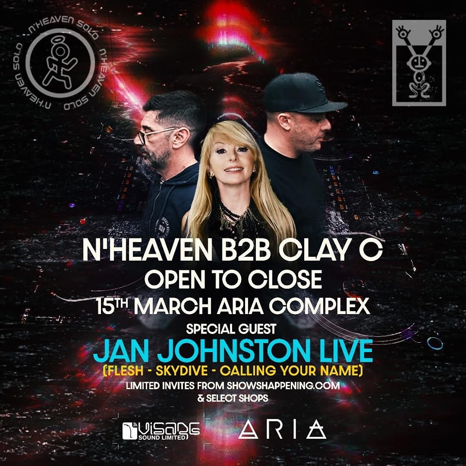 N'heaven Solo X Clay C & Guests Present Jan Johnston poster