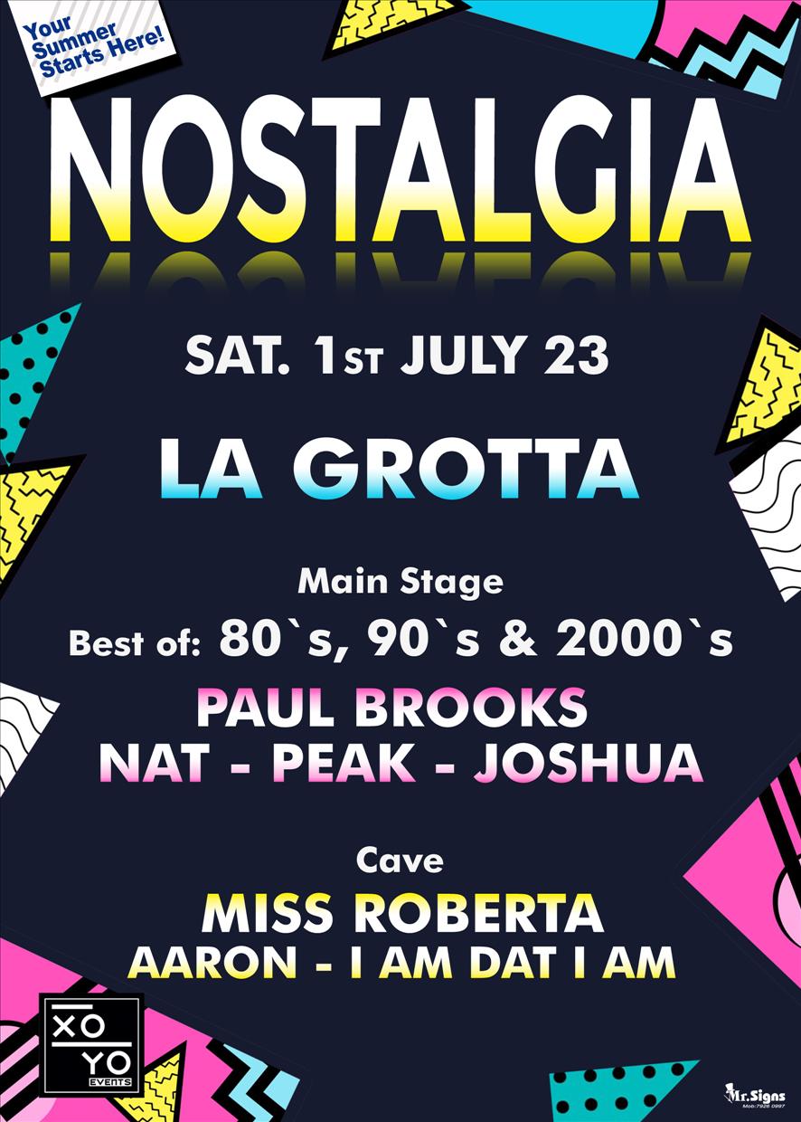 NOSTALGIA // LA GROTTA poster