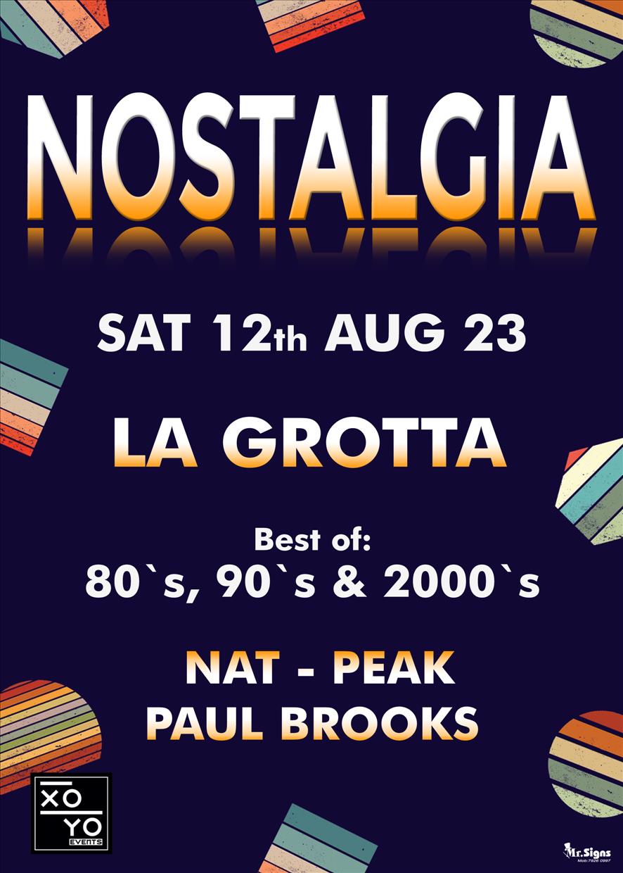 NOSTALGIA / LA GROTTA poster