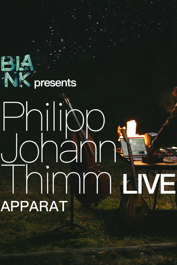 Philipp Johann Thimm (APPARAT) Live poster