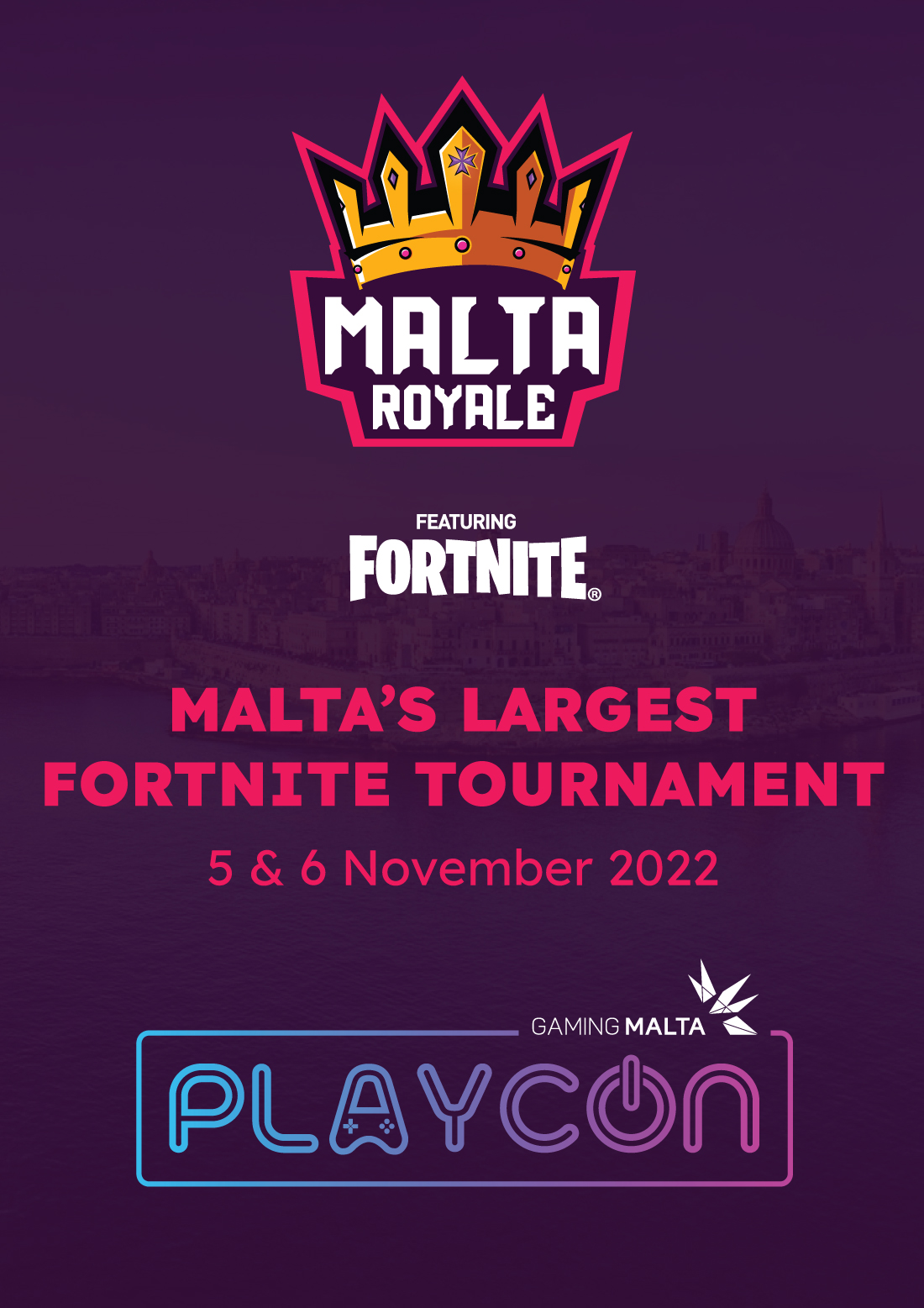 Playcon - Malta Royale (Fortnite Tournament) poster