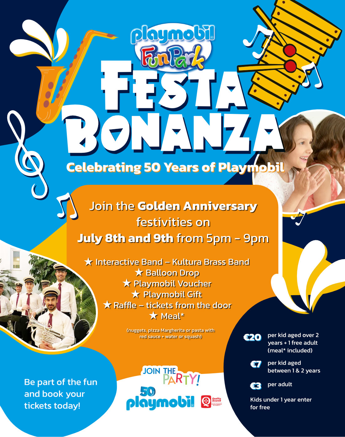 Playmobil 50 Years Festa Bonanza poster