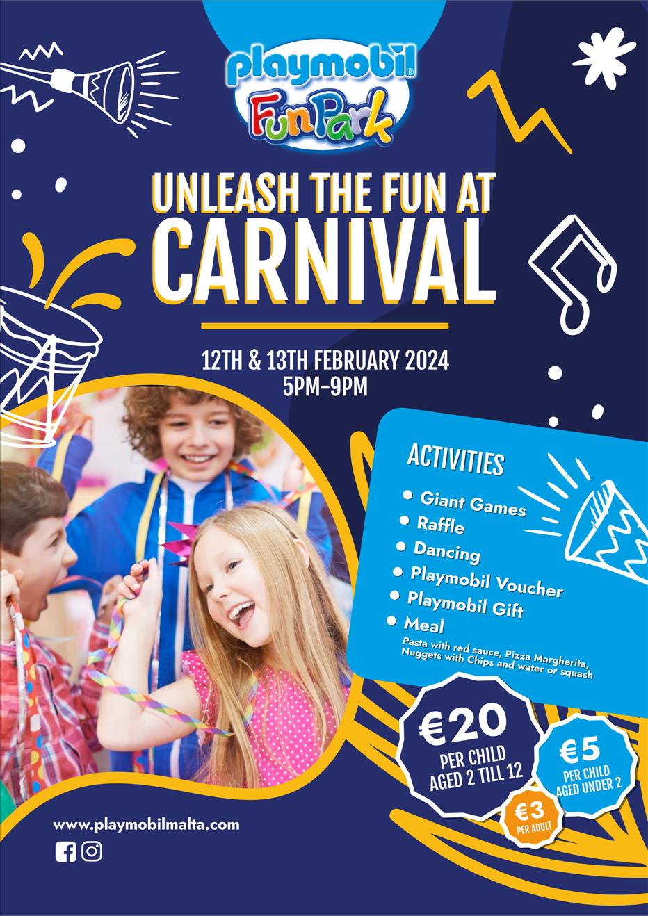 Playmobil Carnival Party poster