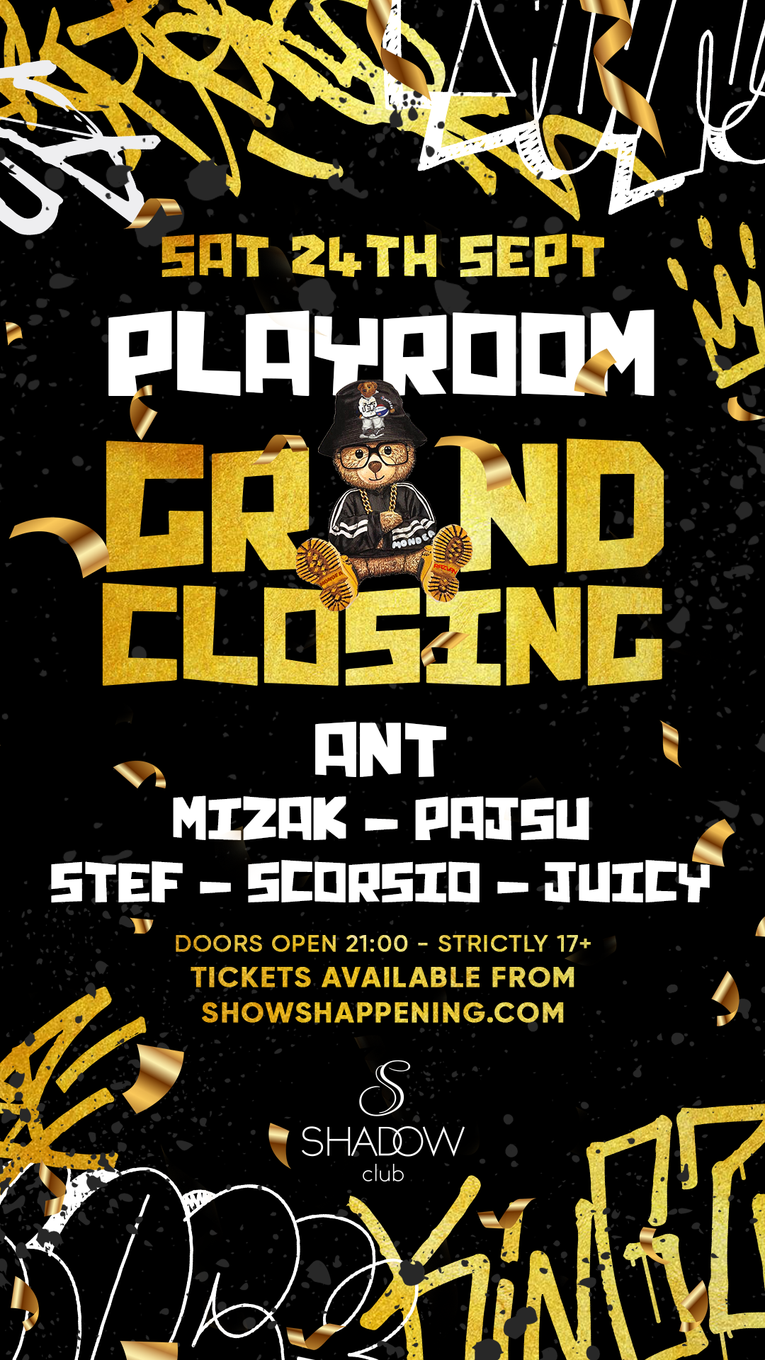 PLAYROOM - Grand Closing 2022! poster