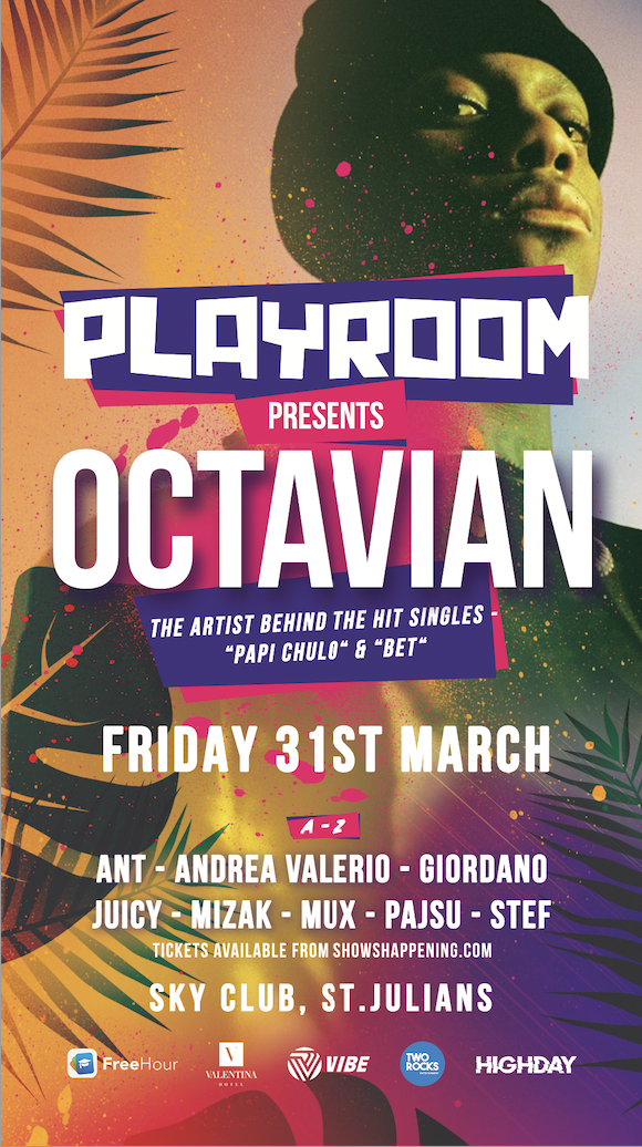 PLAYROOM presents OCTAVIAN (Public Holiday Special) poster