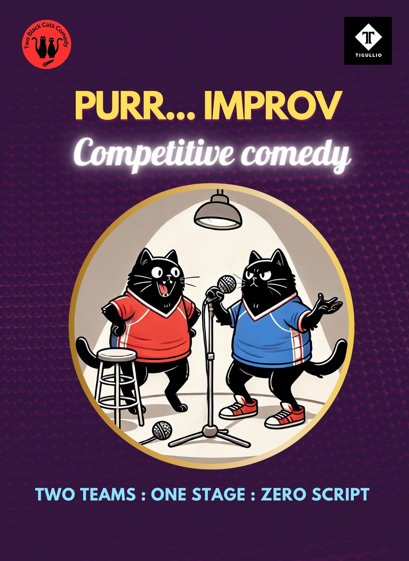 🐾 Purr-Improv Comedy Night Vol. 2 🐾