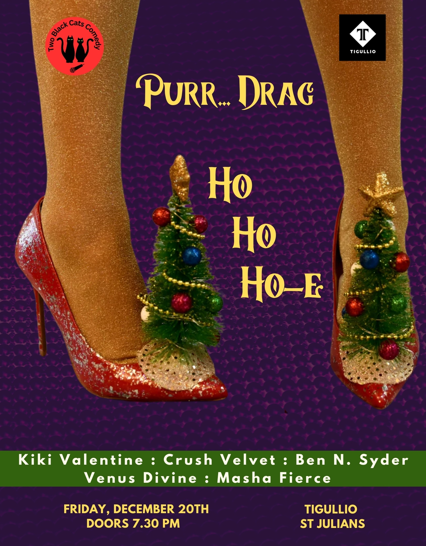 🎄Purr…Drag Ho Ho Ho- 🎄