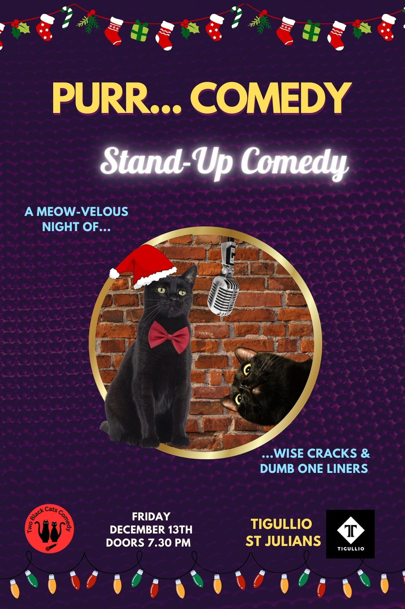 🐾 Purr…Stand Up Comedy Night 🐾