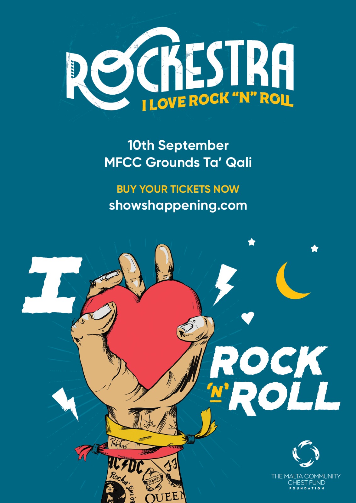 Rockestra 2022 poster