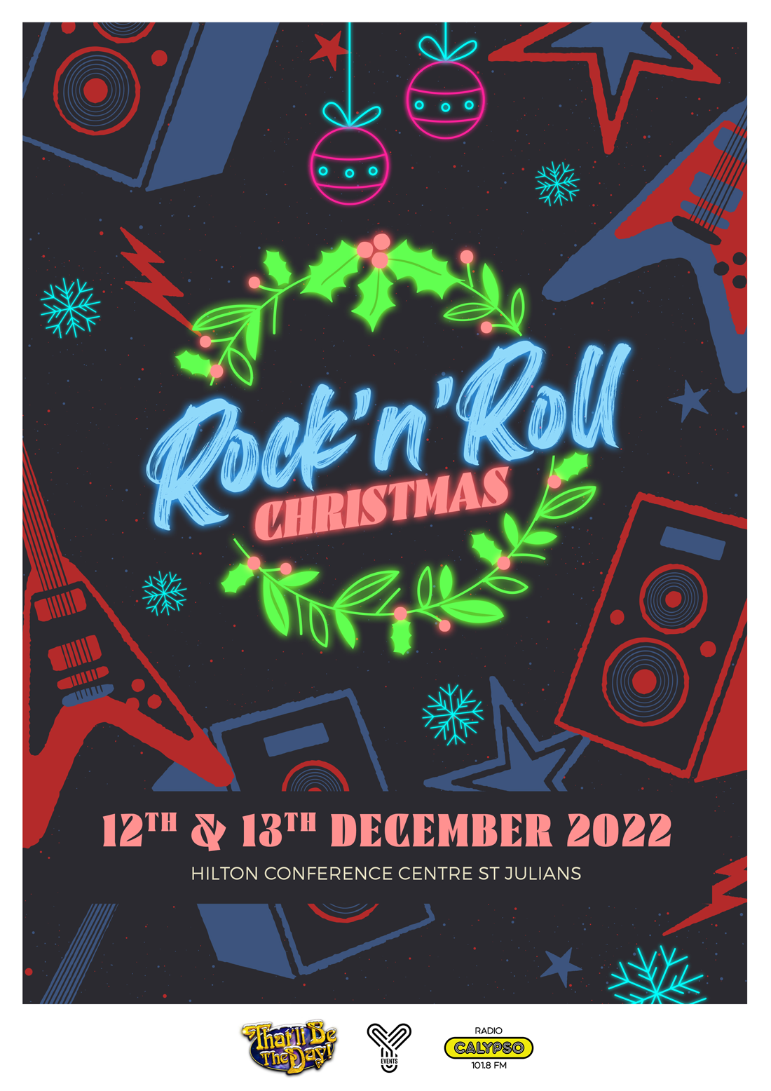 Rock‘n’Roll Christmas – UK’s Top Rock ‘n’ Roll Show in Malta poster